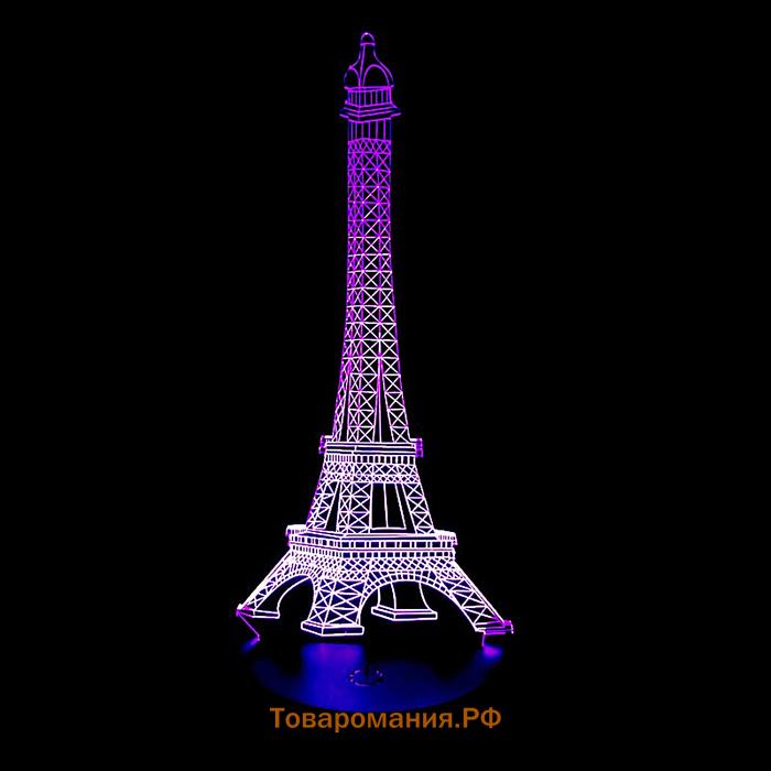 Светильник "Эйфелева башня" от сети 9,5x10x21 см RISALUX