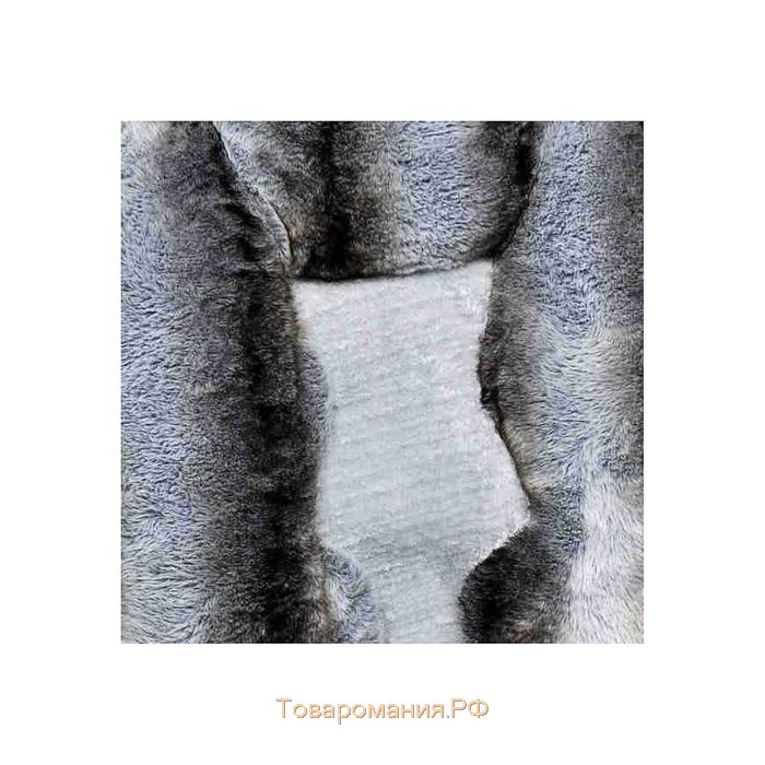Чехлы сиденья меховые искусственные 5 предм. Skyway Arctic серый, S03001071