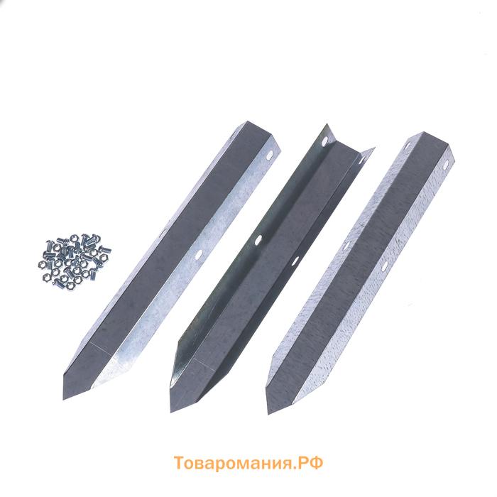 Клумба оцинкованная, 70×15 см, ярко–зелёная, «Терция», Greengo