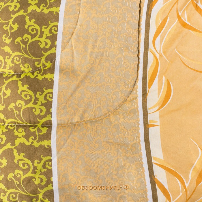 Одеяло, размер 140х205 см, цвет МИКС, синтепон