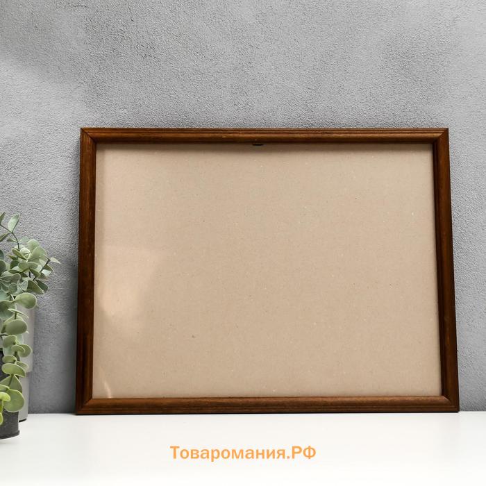 Фоторамка  дерево 30х40 см, орех МИКС