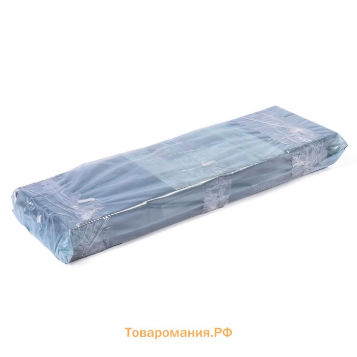 Клумба оцинкованная, d=100 см, высота бортика 15 см, коричневая, Greengo