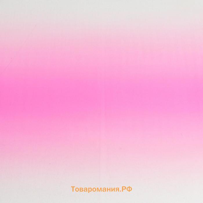 Плёнка матовая "Линия градиента" орхидея, 0,58 х 0,58 м
