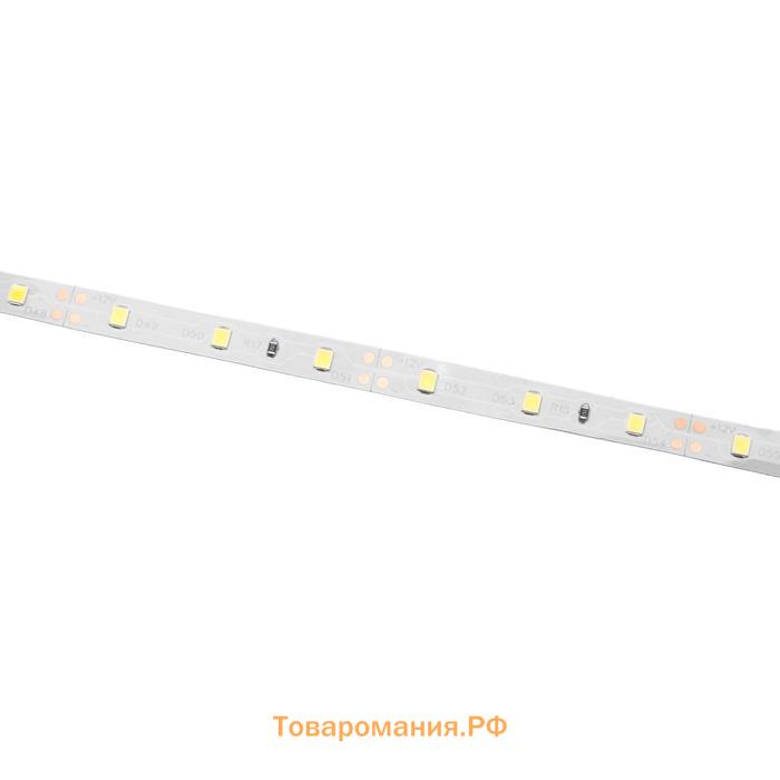 Светодиодная лента Ecola PRO 5 м, IP20, SMD3528, 60 LED/м, 4.8 Вт/м, 12 В, 4200К