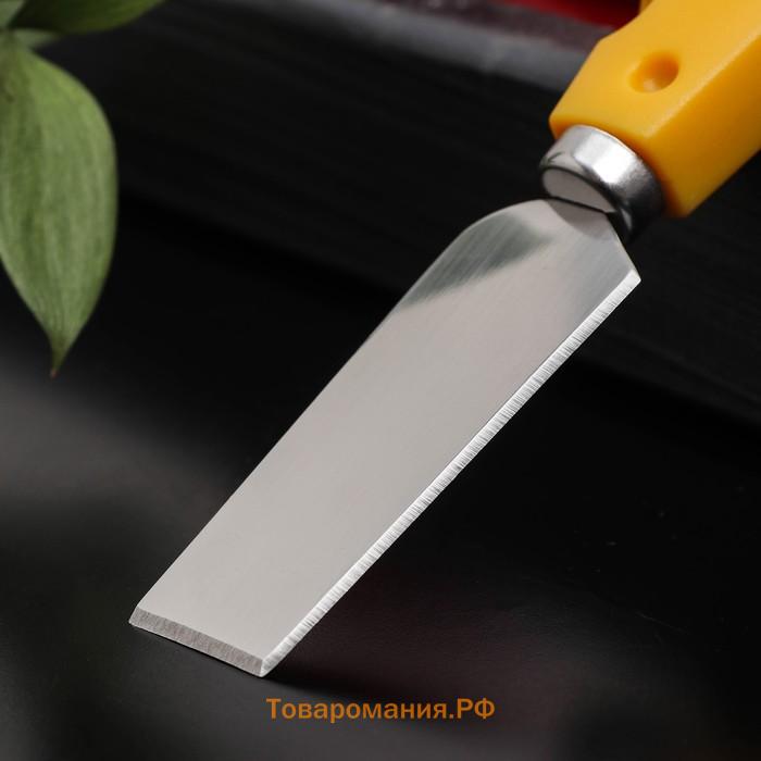 Нож для сыра Cheese, 13,5 см, цвет жёлтый