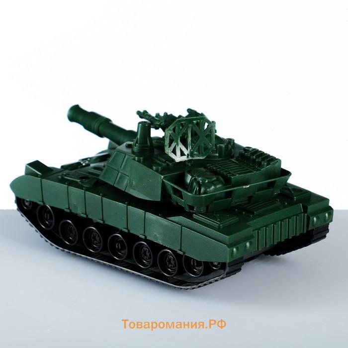 Танк пластмассовый «Боевой», 15 см