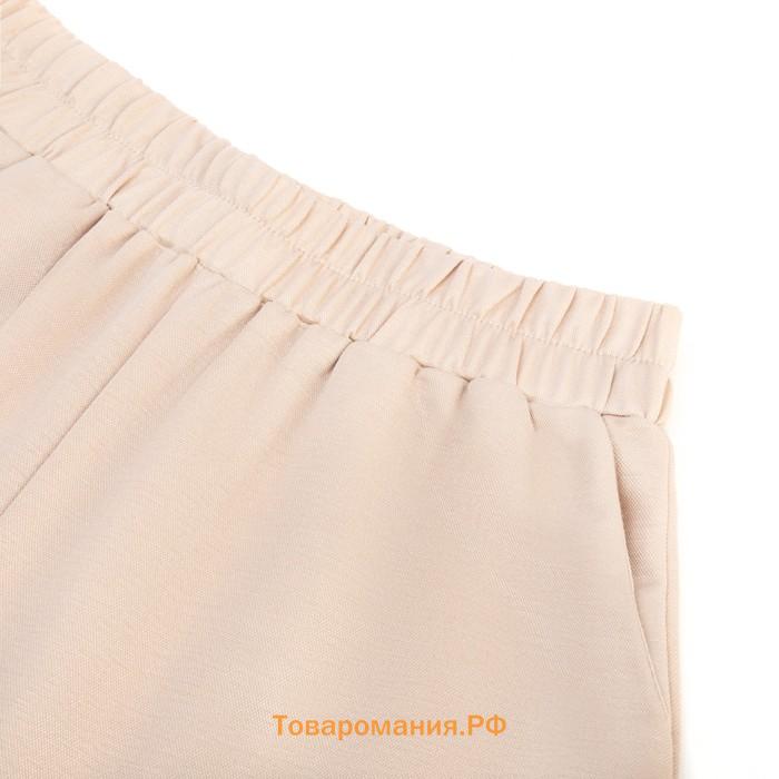 Костюм женский (сорочка, брюки) MINAKU цвет бежевый, р-р 54