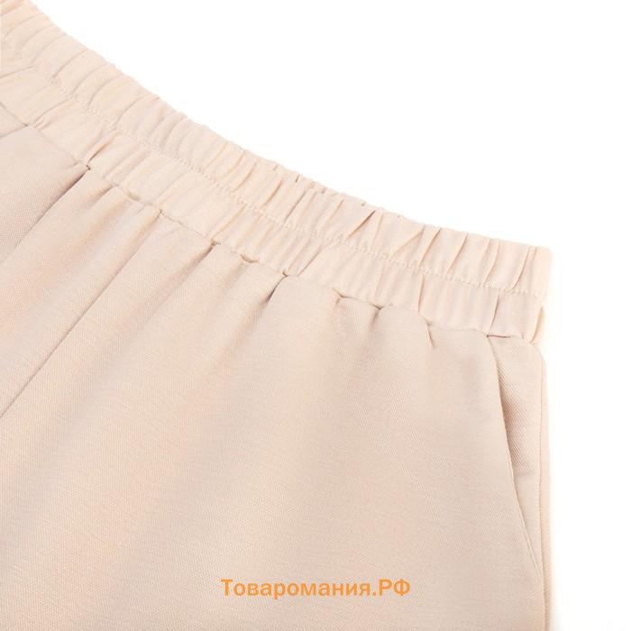 Костюм женский (сорочка, брюки) MINAKU цвет бежевый, р-р 54