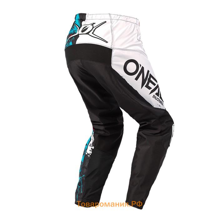 Штаны для мотокросса O'NEAL Element Youth Ride, детские, мужские, размер 116-122, синие, чёрные