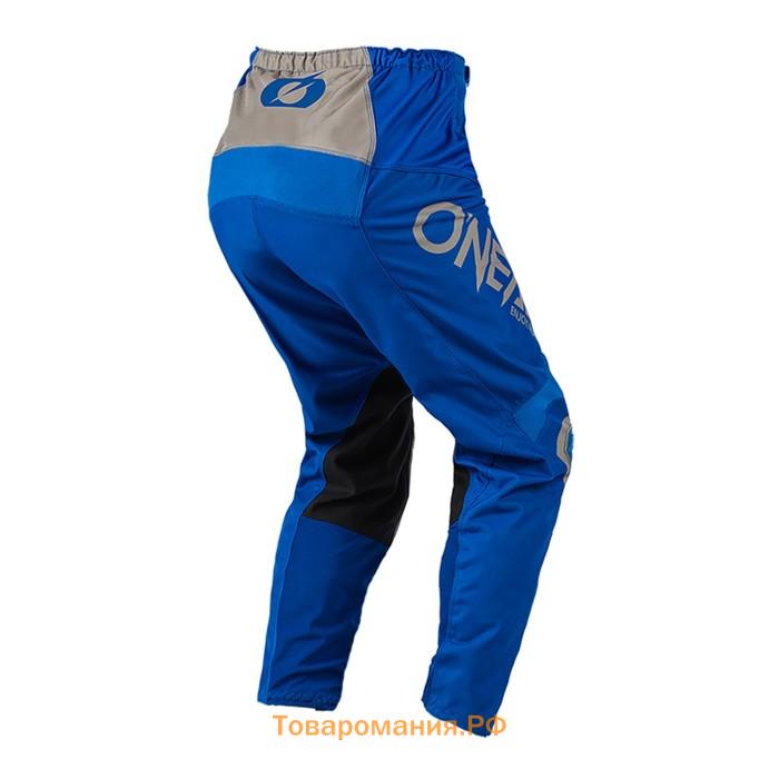Штаны для мотокросса O'NEAL Matrix Ridewear, мужские, размер 46, синие