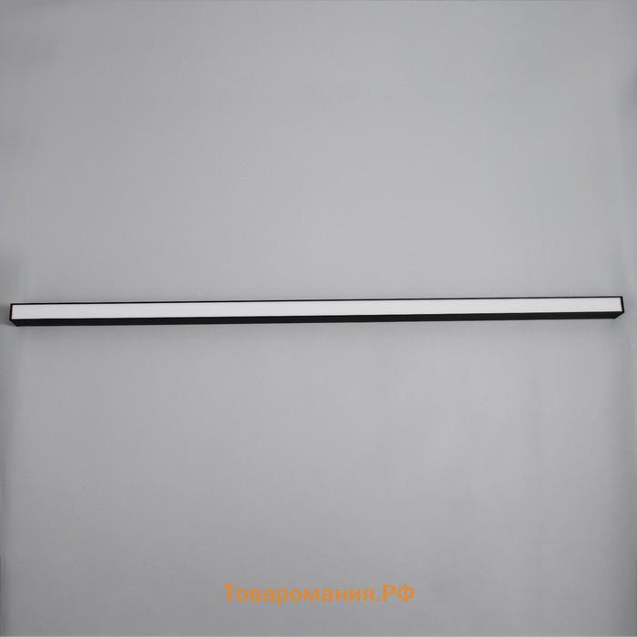 Светильник "Лайн" LED 24Вт 4000К черный 150х3,3х6 см BayerLux