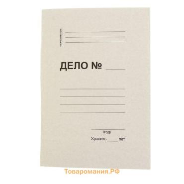 Скоросшиватель картонный на 200 листов, блок 450г/м ²