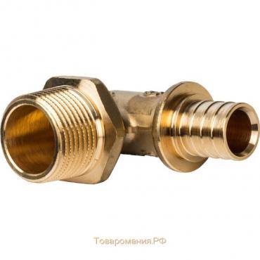 Угольник переходной аксиальный STOUT SFA-0005-002034, 20х3/4" наружная резьба