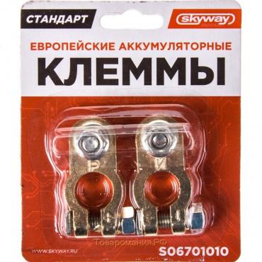 Клеммы медные Skyway стандарт евро, S06701010