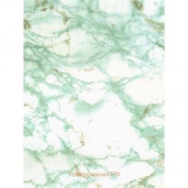 Самоклеящаяся пленка "Colour decor" 8209, мрамор белый с зелеными прожилками 0,45х8 м