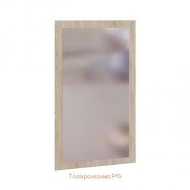 Настенное зеркало, 600 × 20 × 1044 мм, цвет дуб сонома