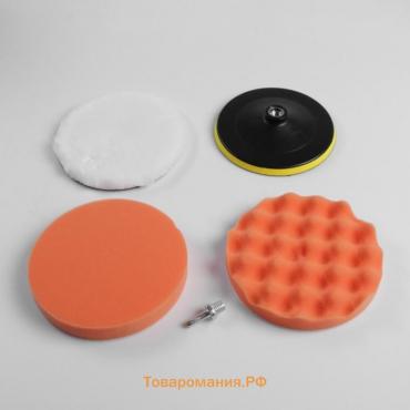 Круг для полировки TORSO, 180 мм, набор 5 предметов