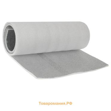 Коврик туристический maclay, с фольгой, 180×50×1 см, белый