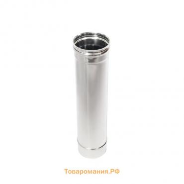 Труба, L=500 мм, нержавеющая сталь AISI 304, толщина 0.8 мм, d=150 мм
