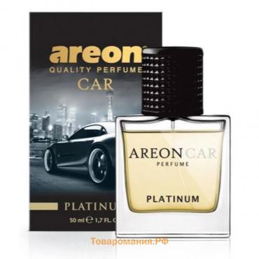 Ароматизатор на зеркало Areon Perfume Platinum, 50 мл 704-MCP-06
