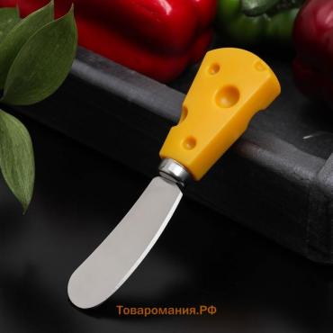 Нож для сыра Cheese, 12,5 см, цвет жёлтый