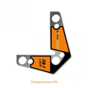 Угольник магнитный FoxWeld FIX-7, 15°/45°/60°/90°/240°, усилие до 13.5 кг