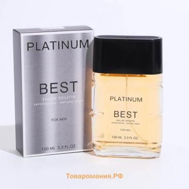 Туалетная вода мужская Platinum Best, 100 мл (по мотивам Egoiste Platinum (Chanel)