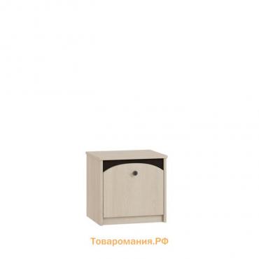 Тумба прикроватная «Ева», 438 × 374 × 420 мм, левая, цвет дуб сонома / дуб венге